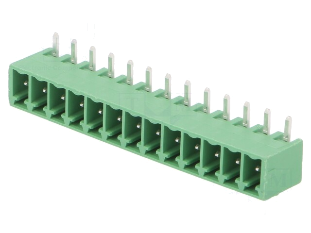 Ontkoppelbare terminal strip; 3,81mm; banen: 13; hoek van 90 ° Ontkoppelbare terminal strip; 3,81mm; banen: 13; hoek van 90 °